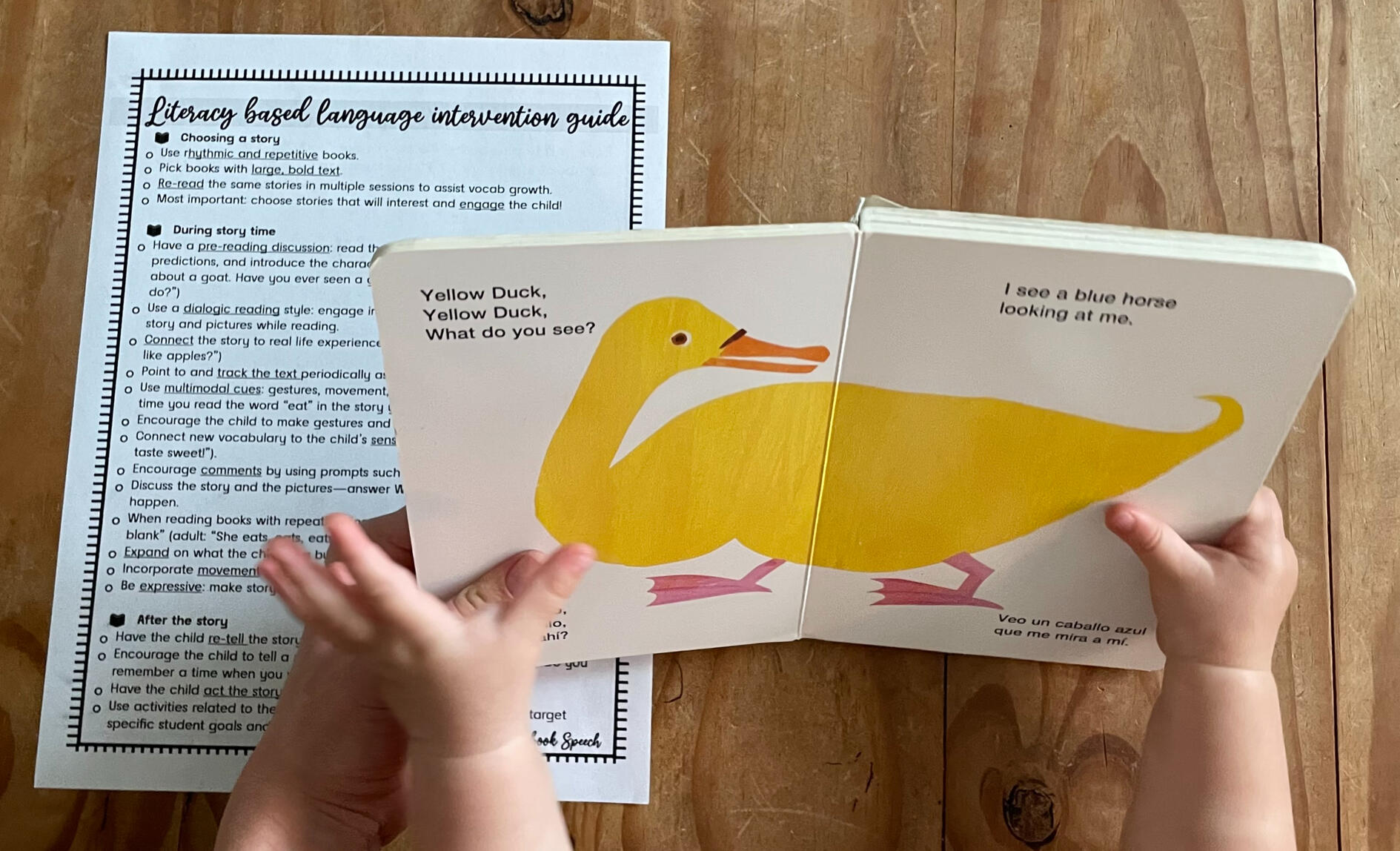Learn language enriching strategies